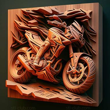 3D мадэль KTM Duke (STL)